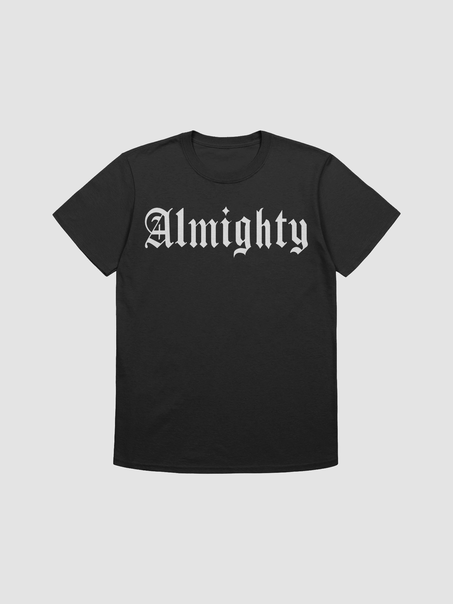 Almighty T-Shirt (Black) product image (1)