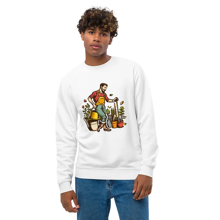 Garden Bliss Unisex Eco Sweatshirt product image (2)