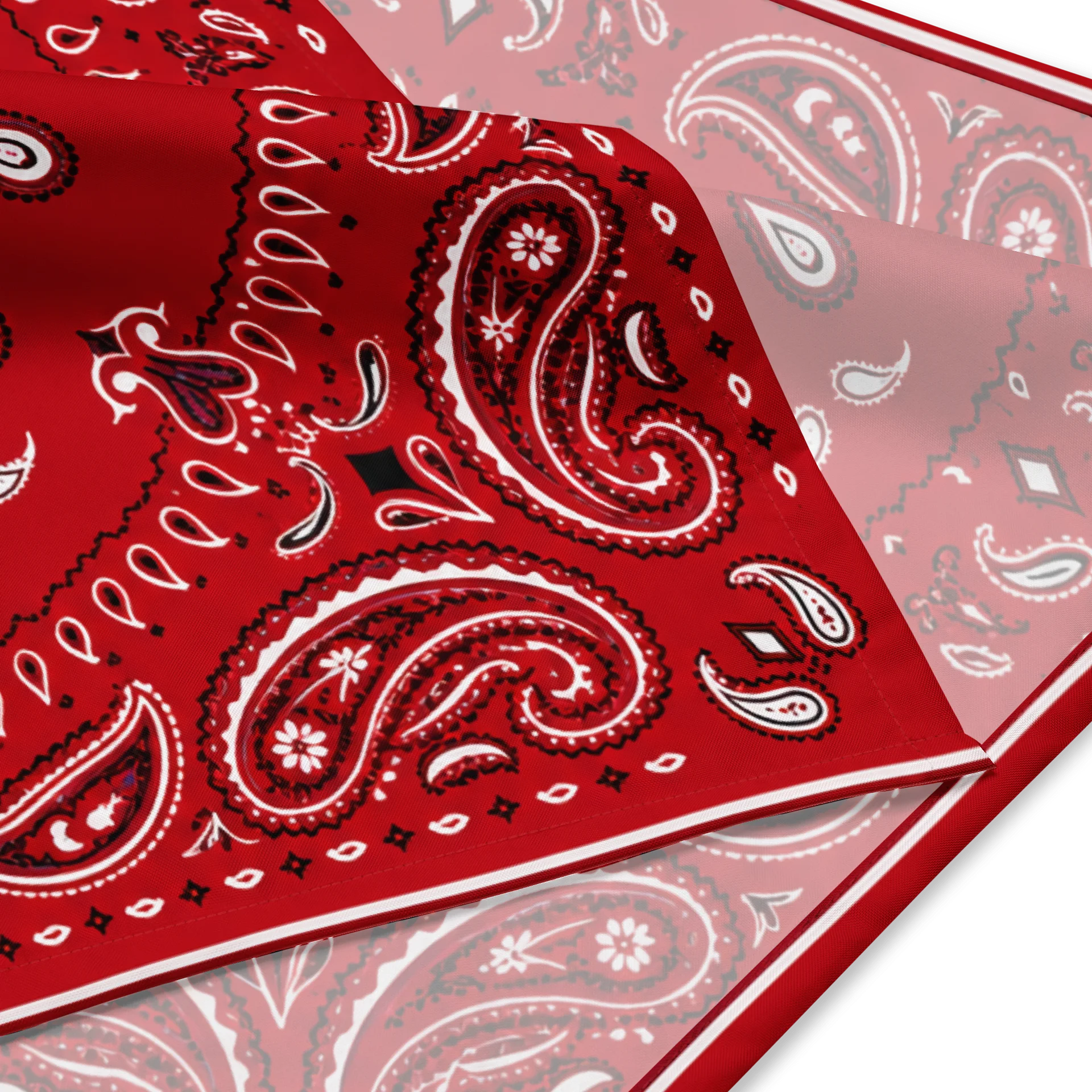 GTA VI Jason & Lucia All-Over Print Red Printed Bandana – Grand Theft Auto 6 Fan Design product image (3)
