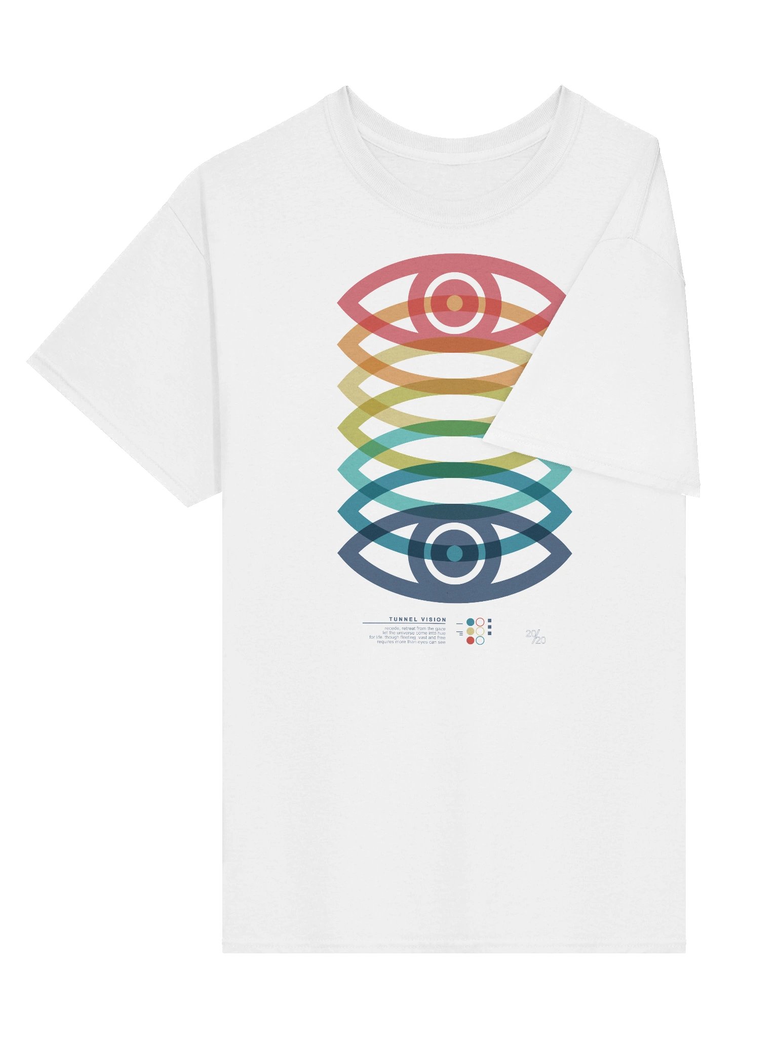 Tunnel vision graphic t-shirt product image (135)