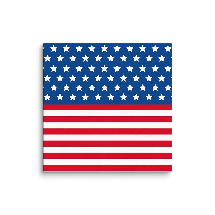 Classic American Flag Canvas Art – Timeless Patriotic Decor for Your Home product image (1)