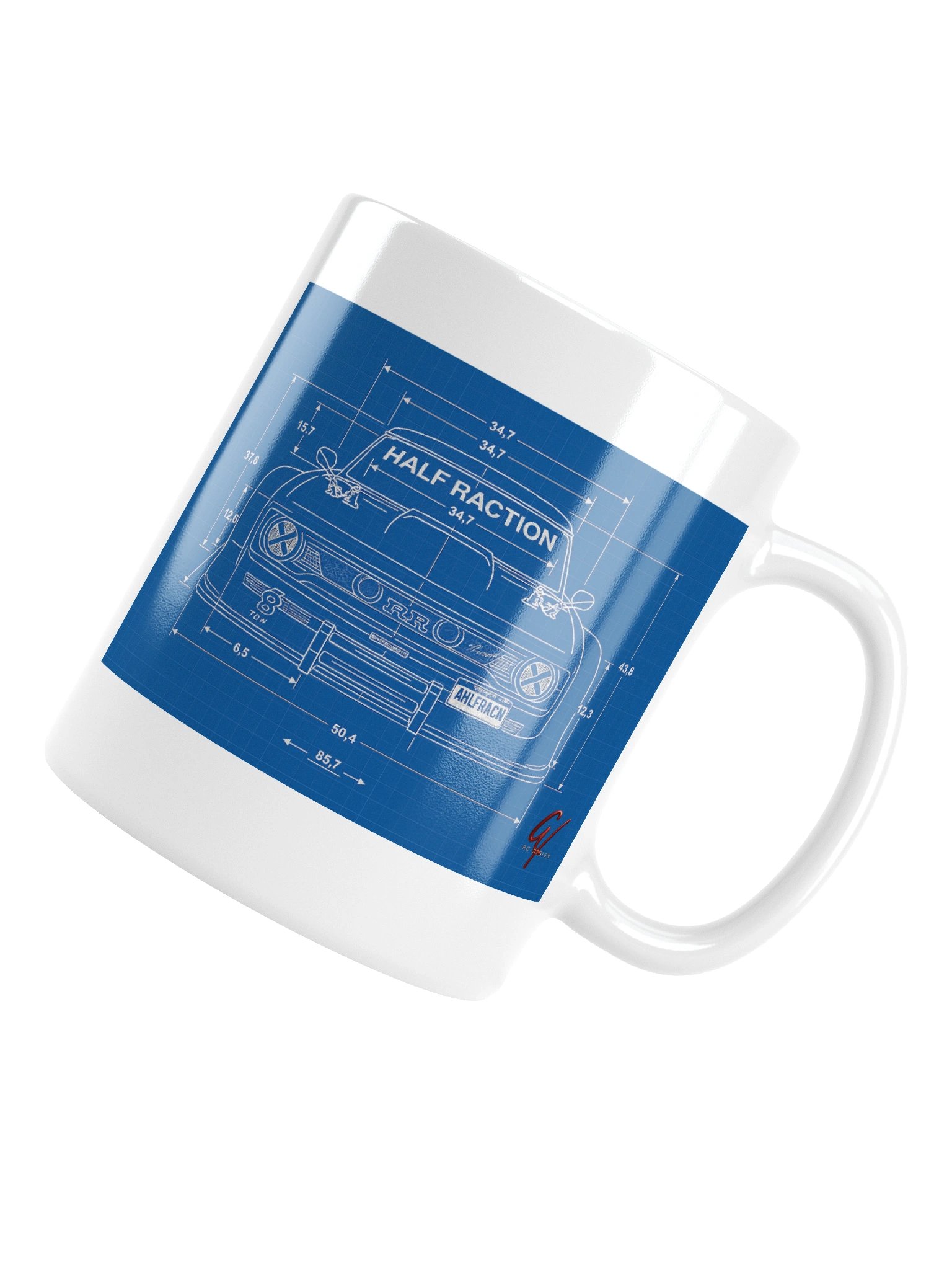Halfraction Blueprint Mug product image (15)