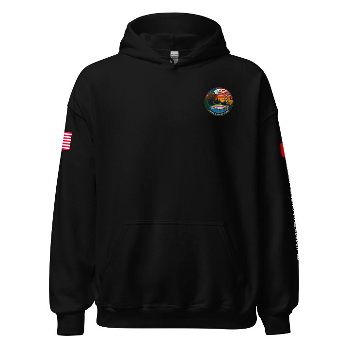 BLACK HOODIE product image (1)