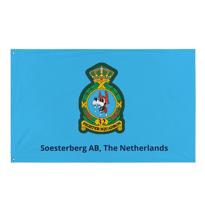 32nd Tactical Fighter Squadron Flag product image (1)