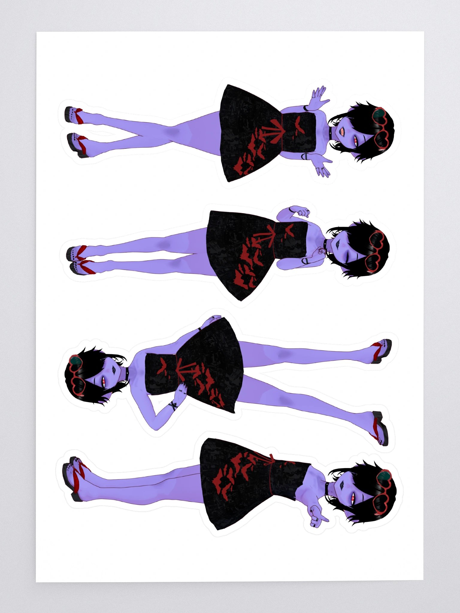 "Stevie" the Vampire Sticker Sheet product image (3)