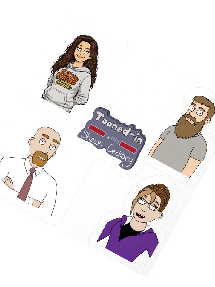 Tooned-In News Stickers product image (5)