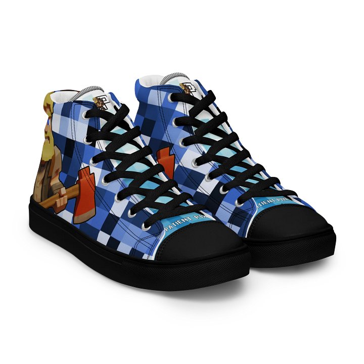 Patient PixelZ High Tops (Pixel Ocean) Mens product image (2)