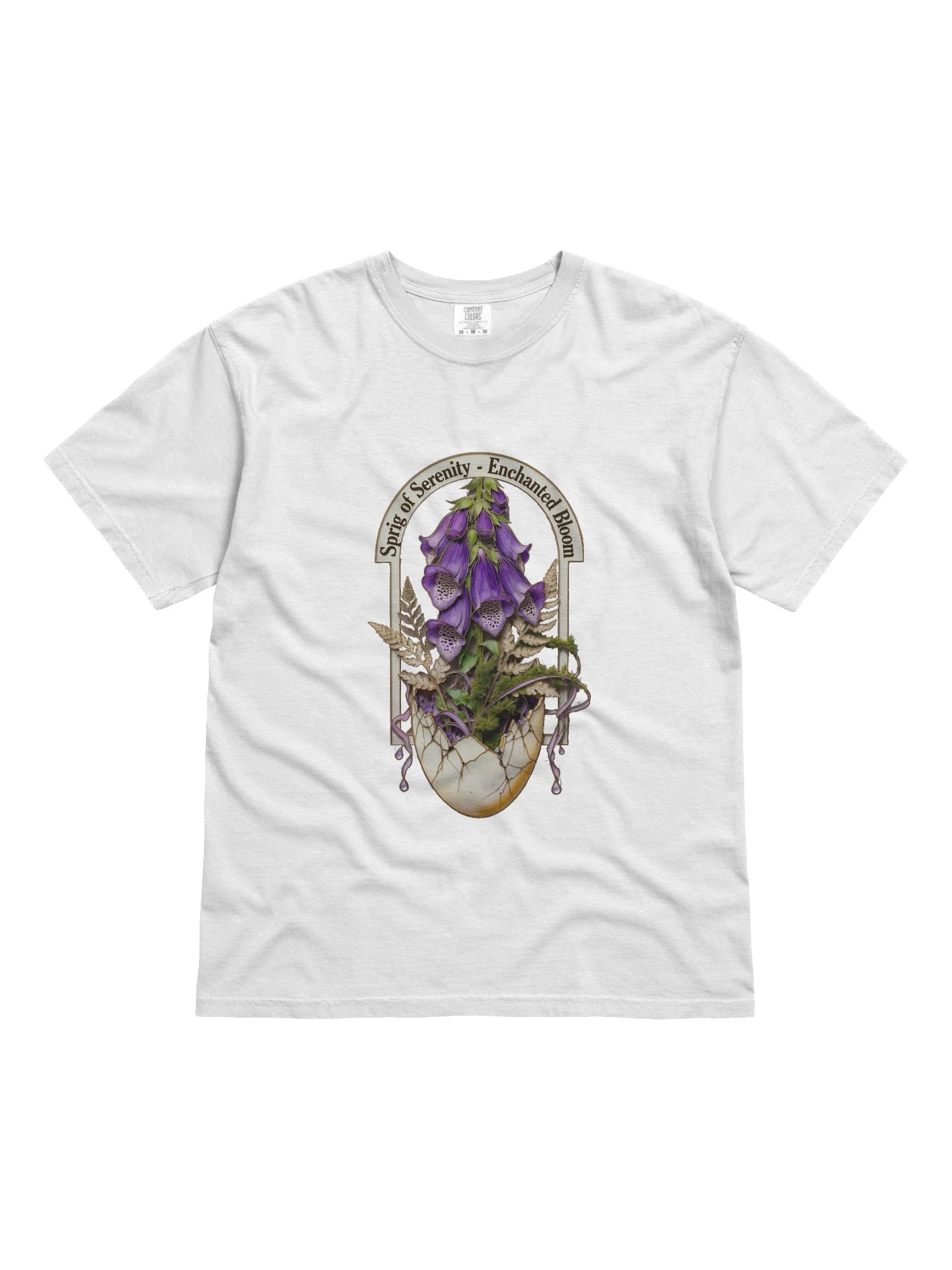 Easter Whisper Foxglove Petal T-Shirt, Violet Enchantment Gift for Husband product image (1)