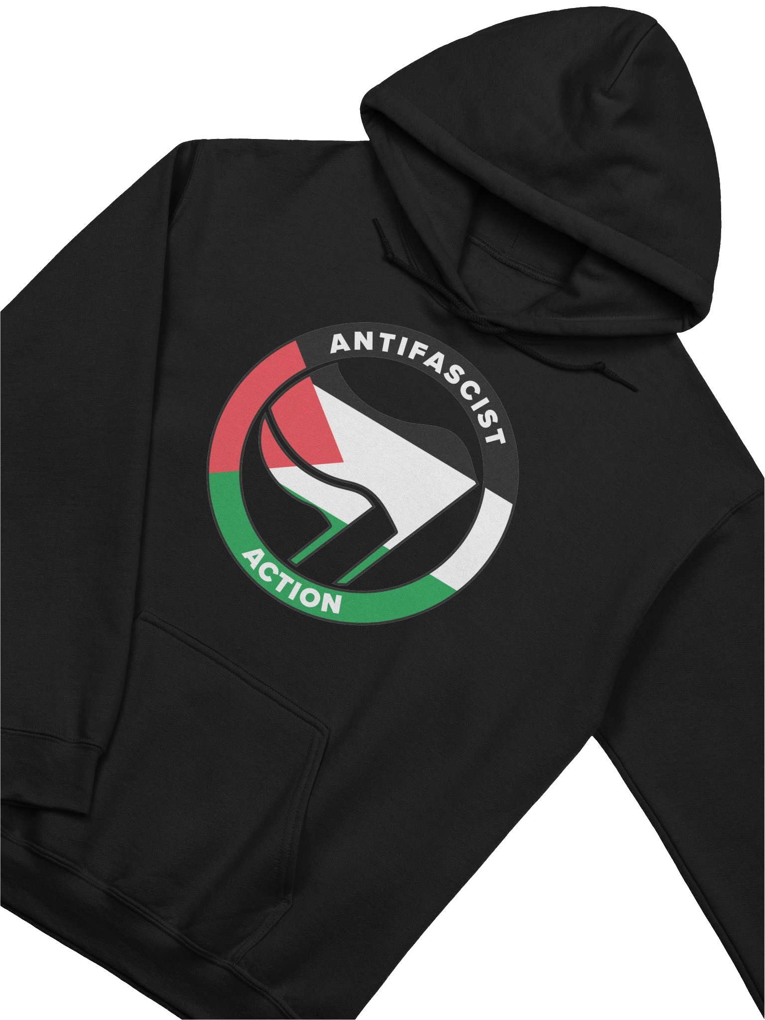 Antifa / Palestine Flag Hoodie product image (3)
