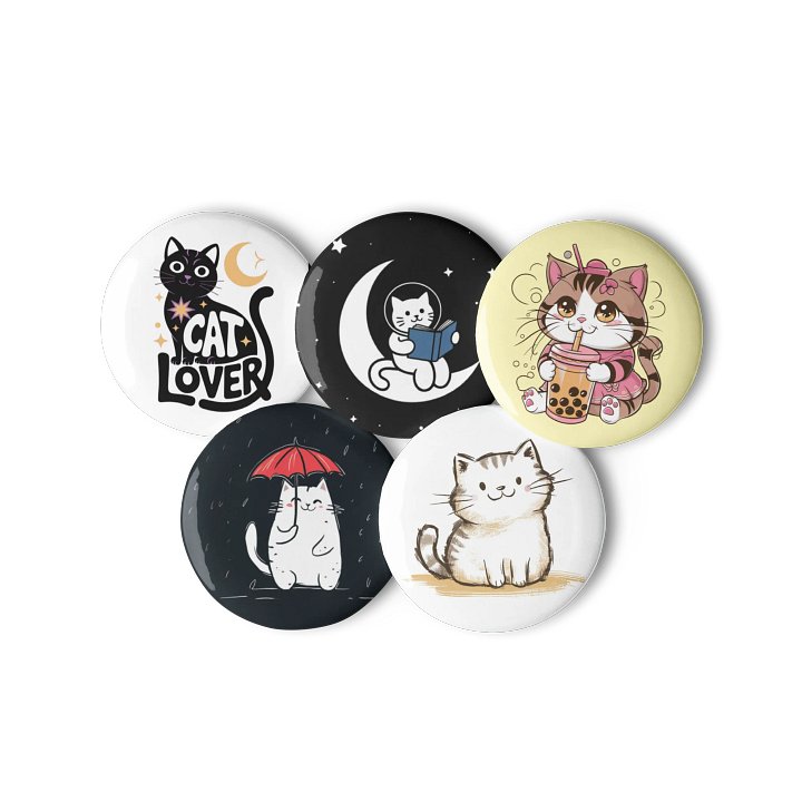 Soo Cute Cat Pin Set product image (2)