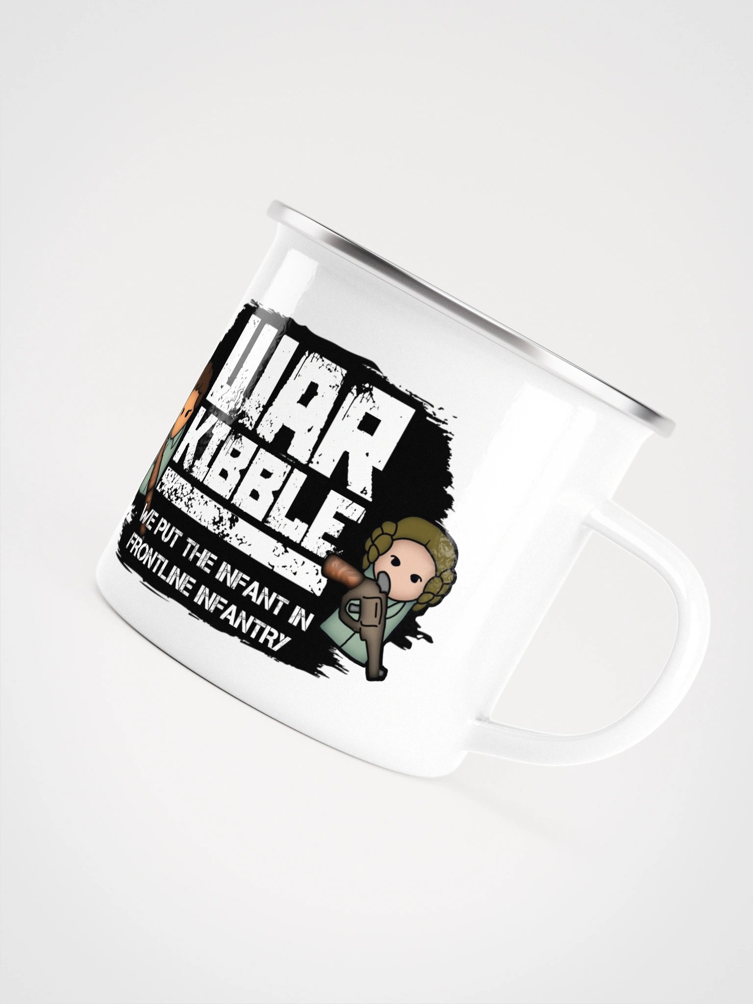 War Kibble Enamel Mug product image (5)