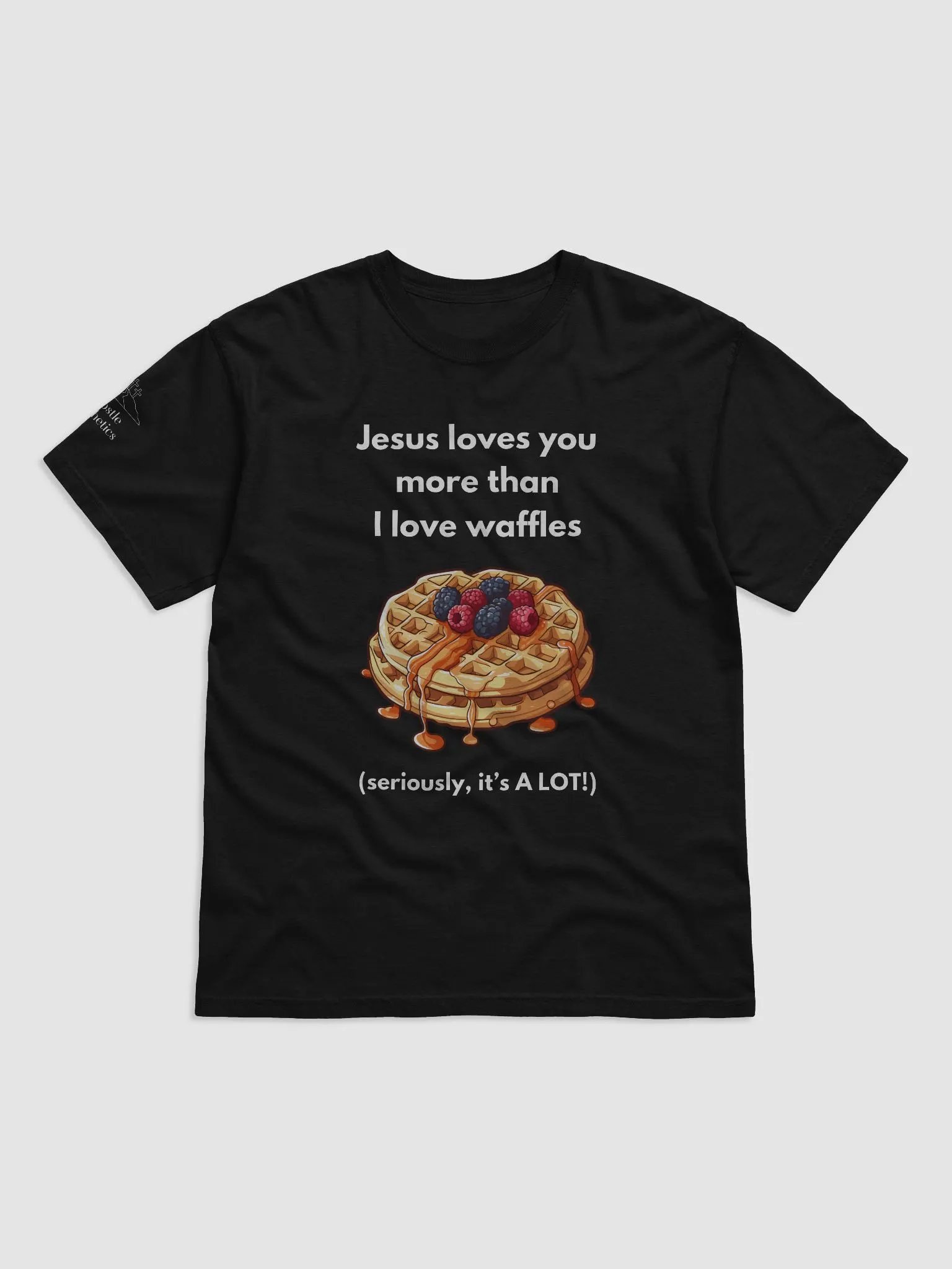 Jesus Loves You More than I Love Waffles - T-Shirt product image (1)