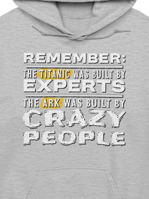 The Ark Was Built By Crazy People Hoodie product image (2)
