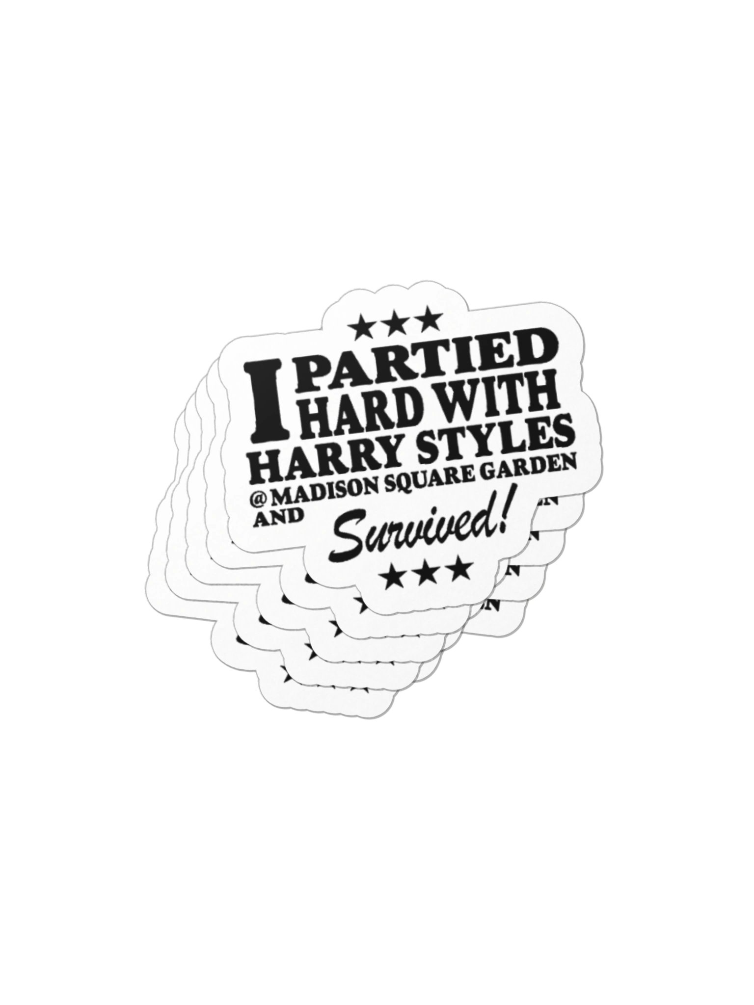 Partied Hard MSG Sticker product image (5)