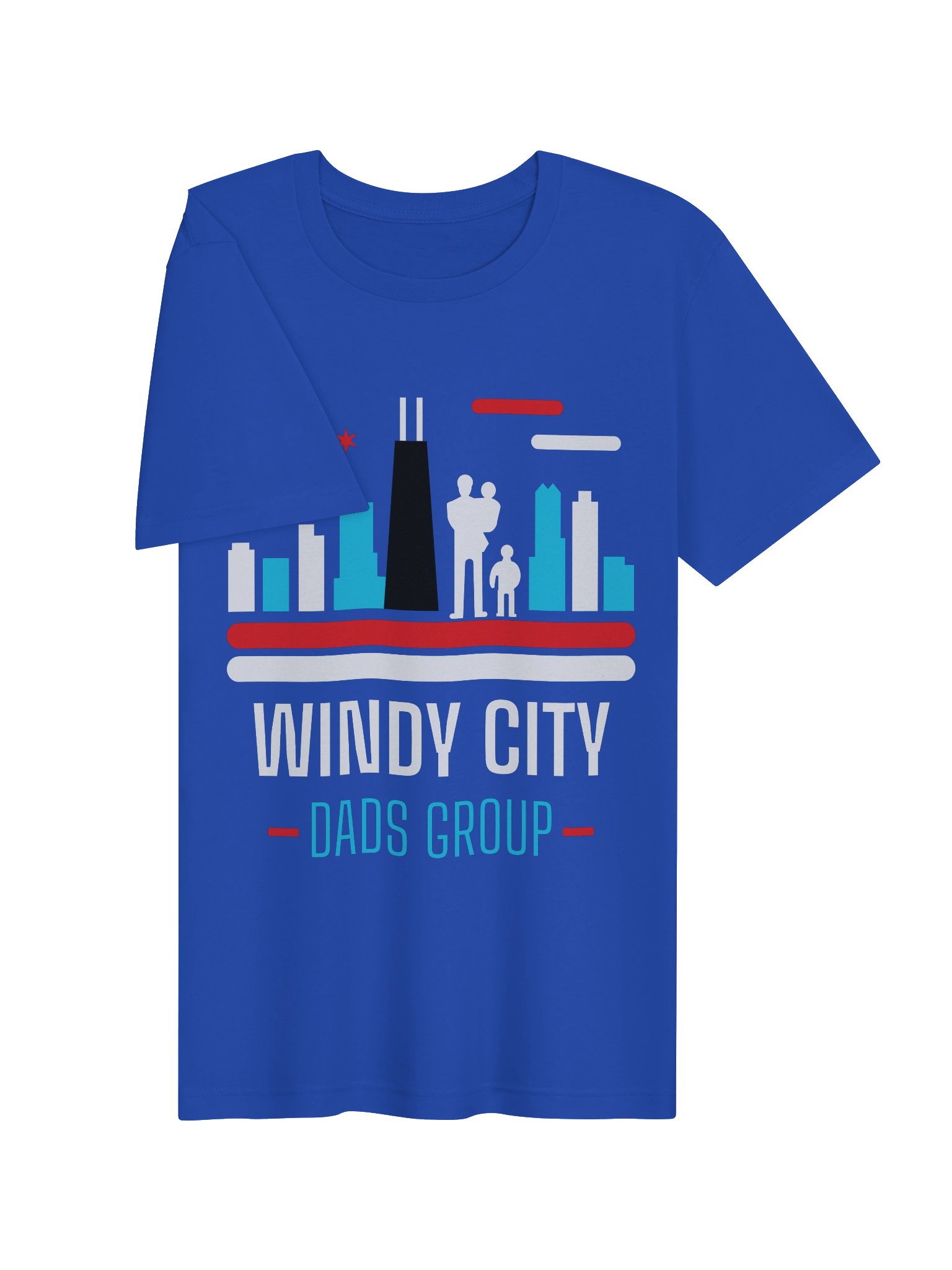 Windy City Dad’s Group: The Official Dad-Uniform Tee (BC) product image (3)