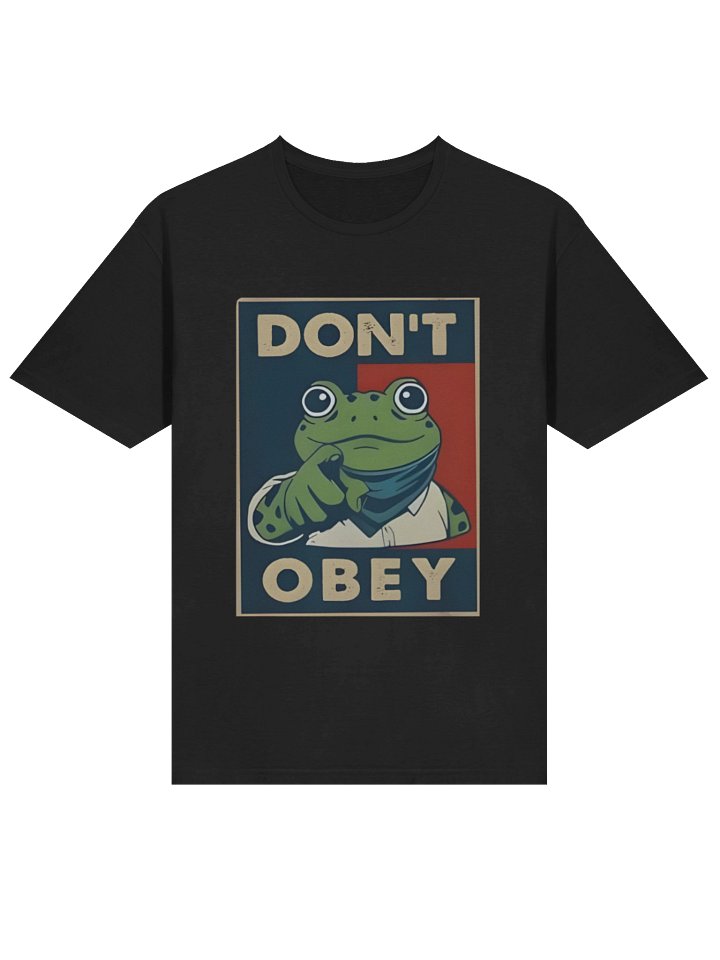 Don’t Obey Frog Shirt product image (2)
