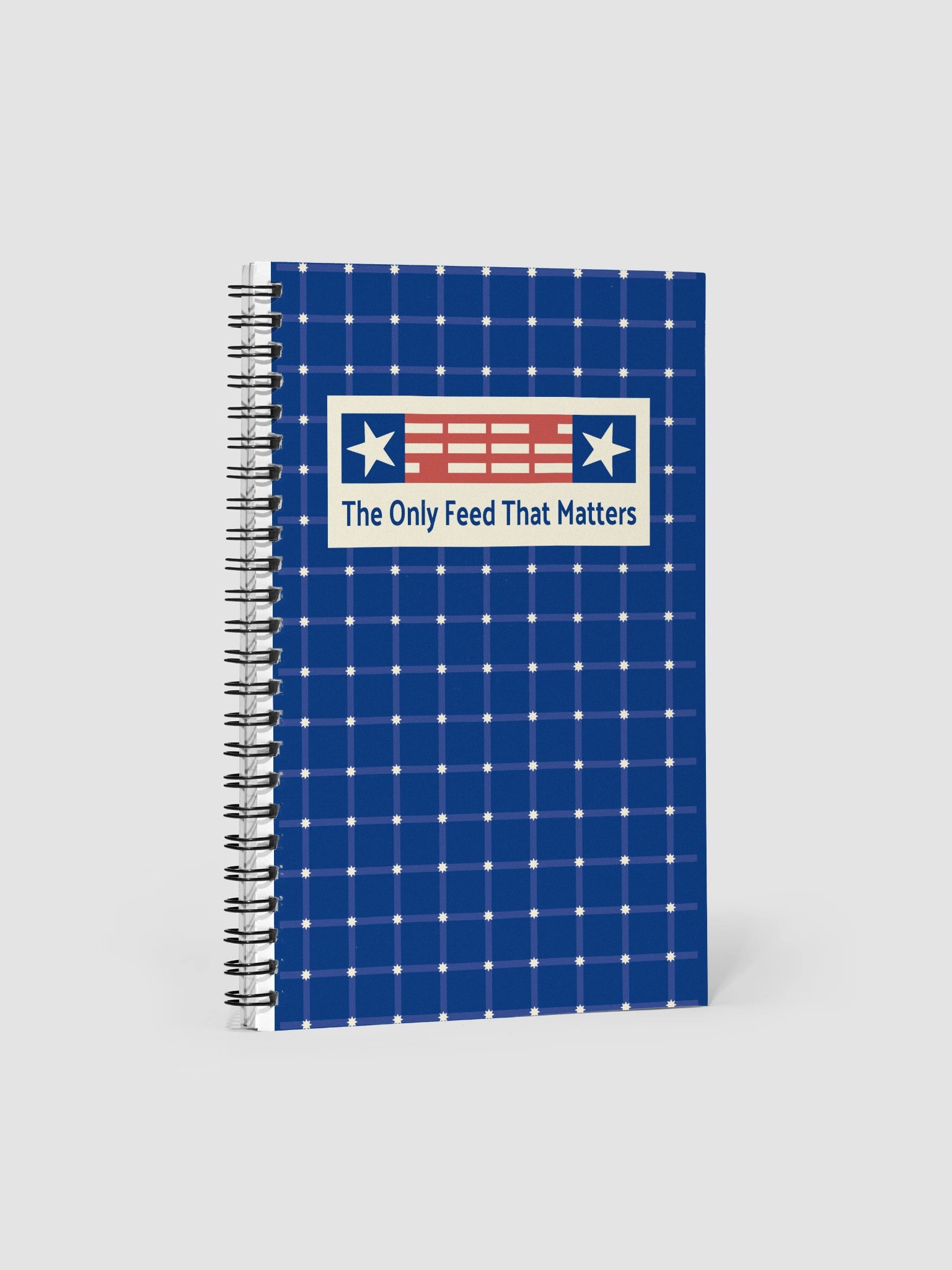 FEED Network Notebook - blue product image (1)