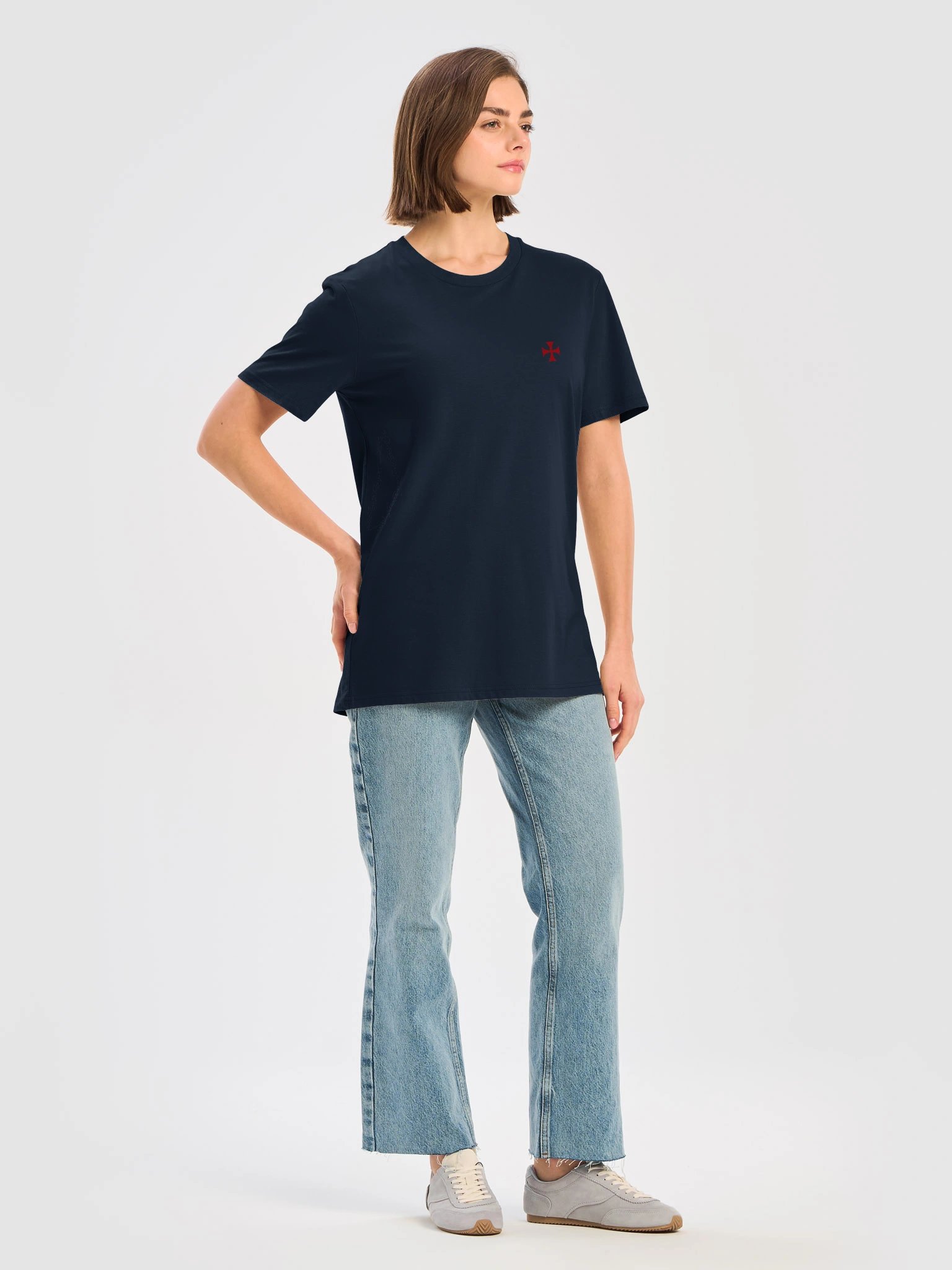Symmetry Cross Unisex Organic Tee product image (12)