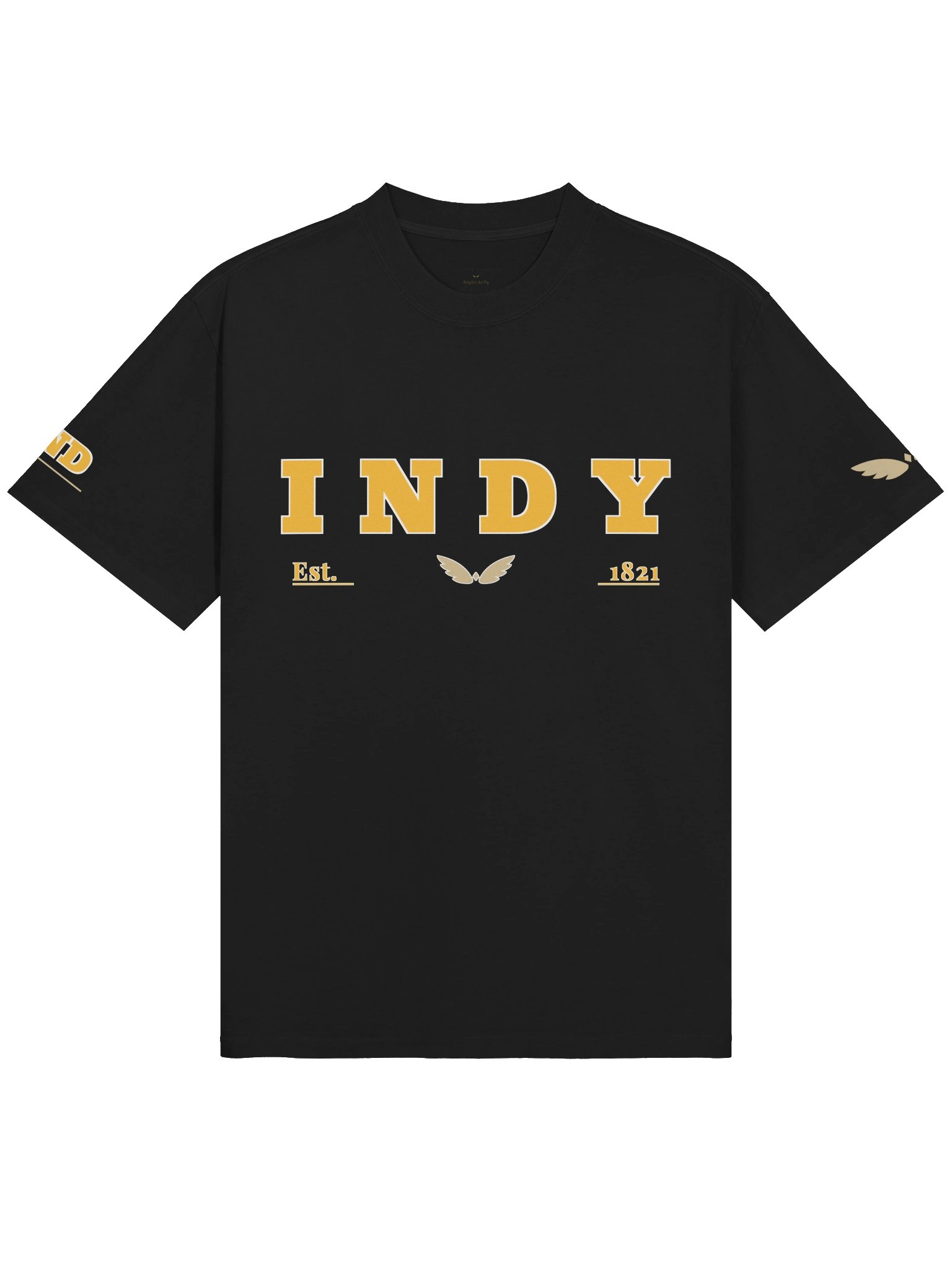 INDY · TEE · BLACK product image (1)
