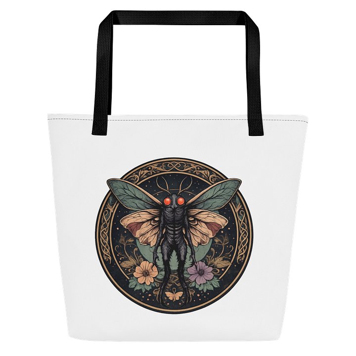 FLORAL MOTHY TOTE BAG product image (1)