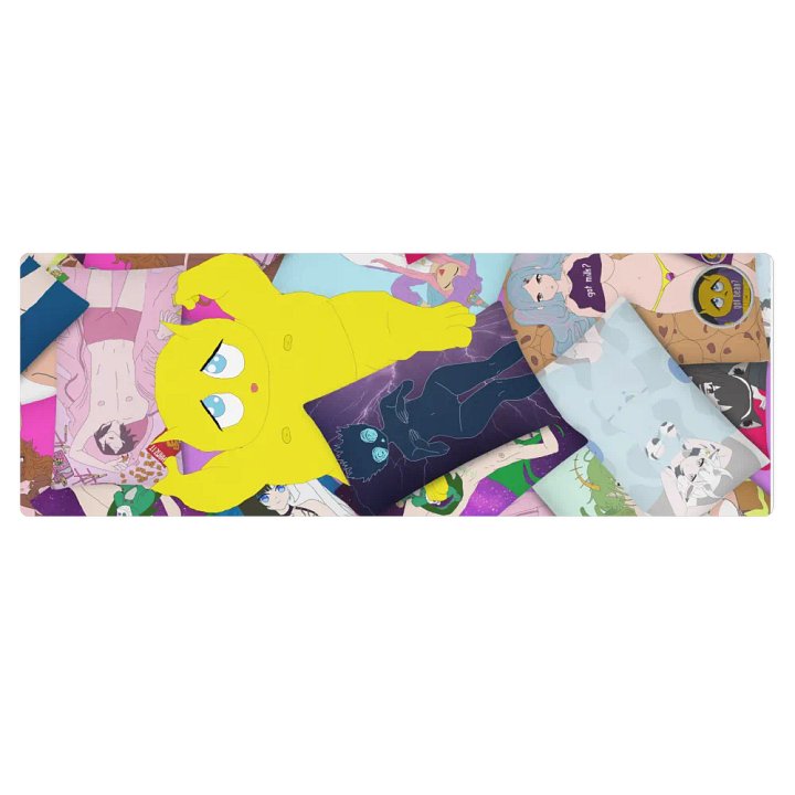 cue bean's daki daki yoga mat product image (1)