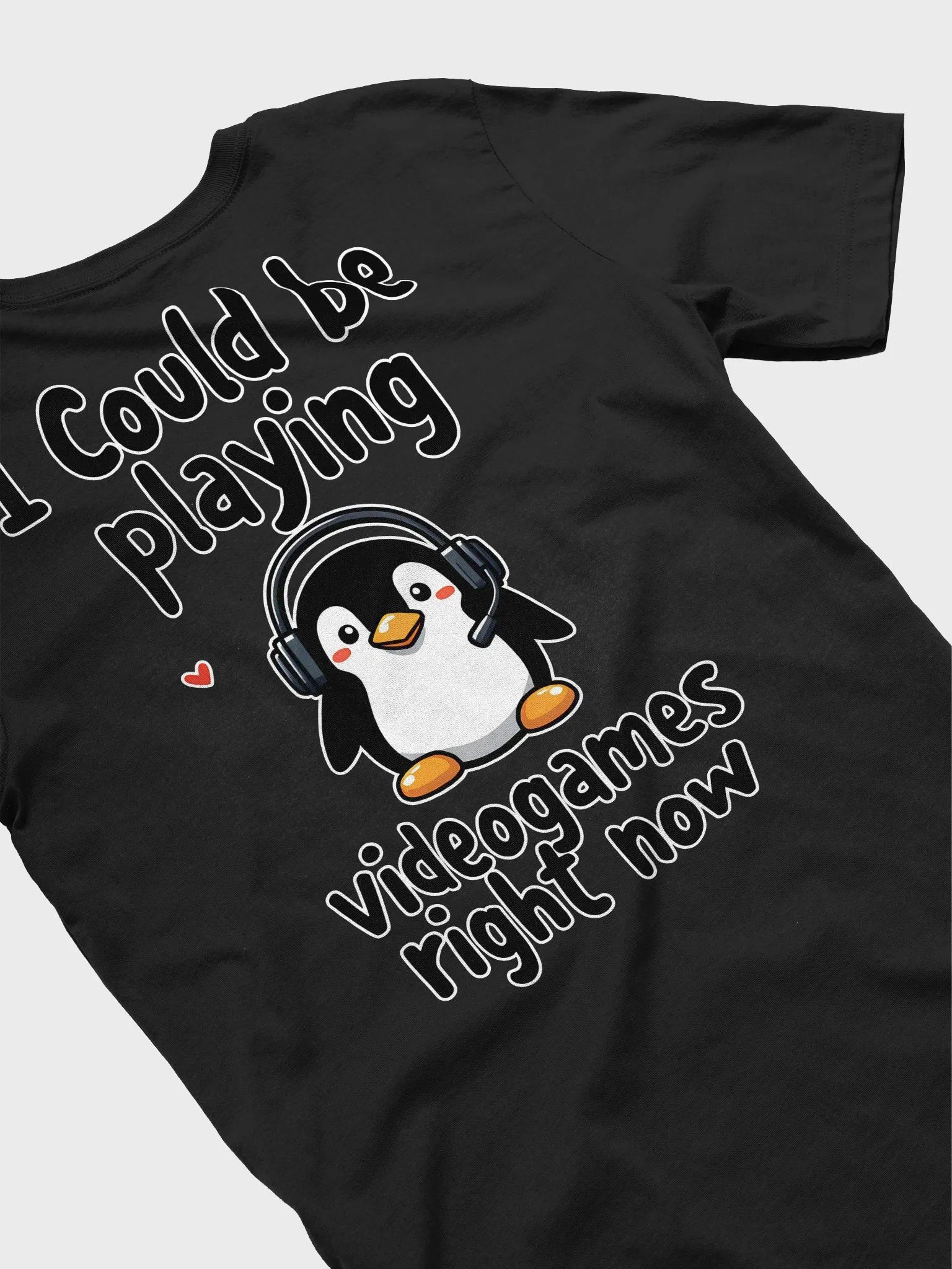 Cute Penguin I Could Be Playing Videogames Right Now product image (44)
