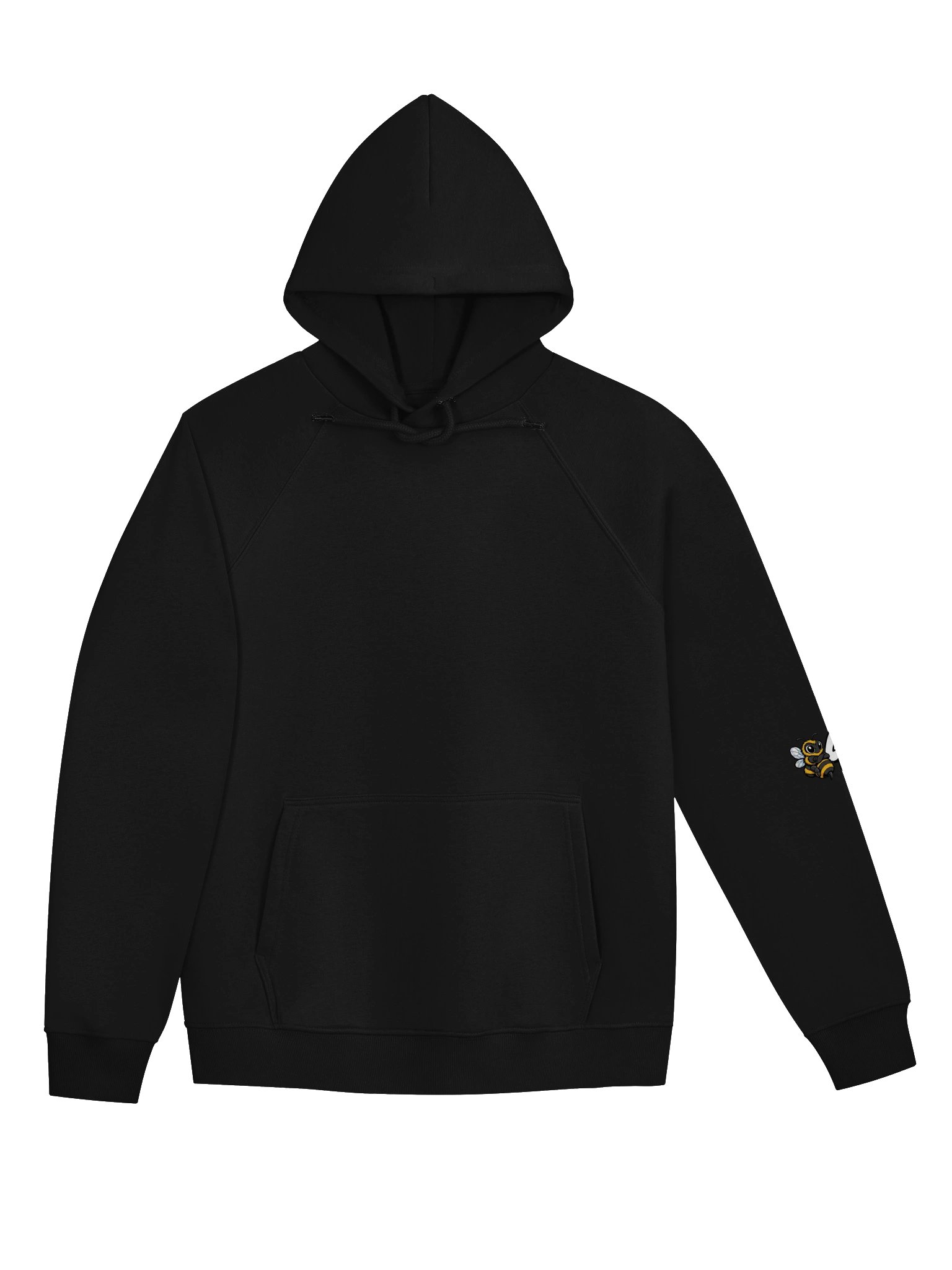 B4U CAST THE FIRST STONE UNISEX ECO RAGLAN HOODIE product image (3)