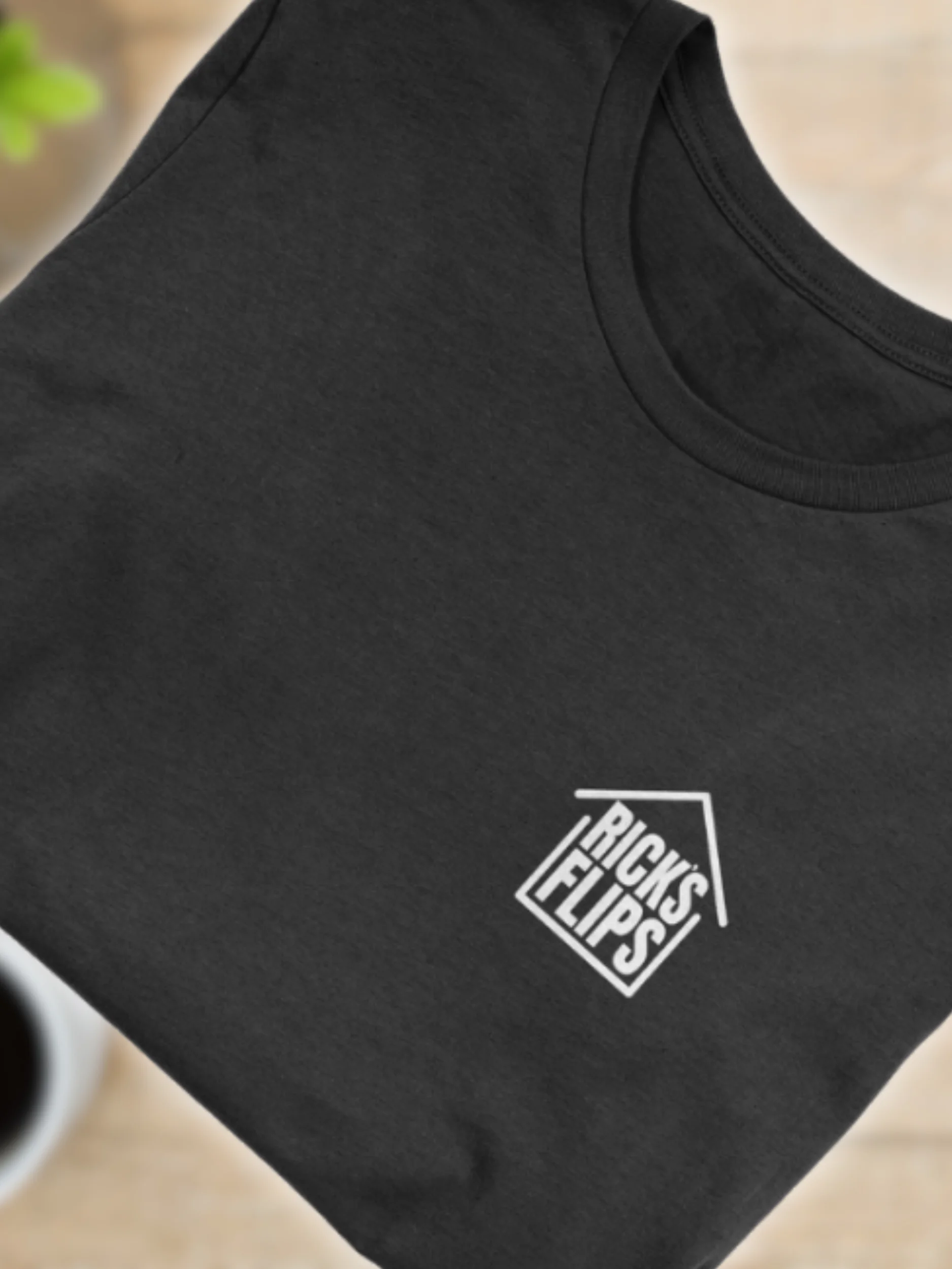 Rick's Flips Employee Novelty Tee product image (3)
