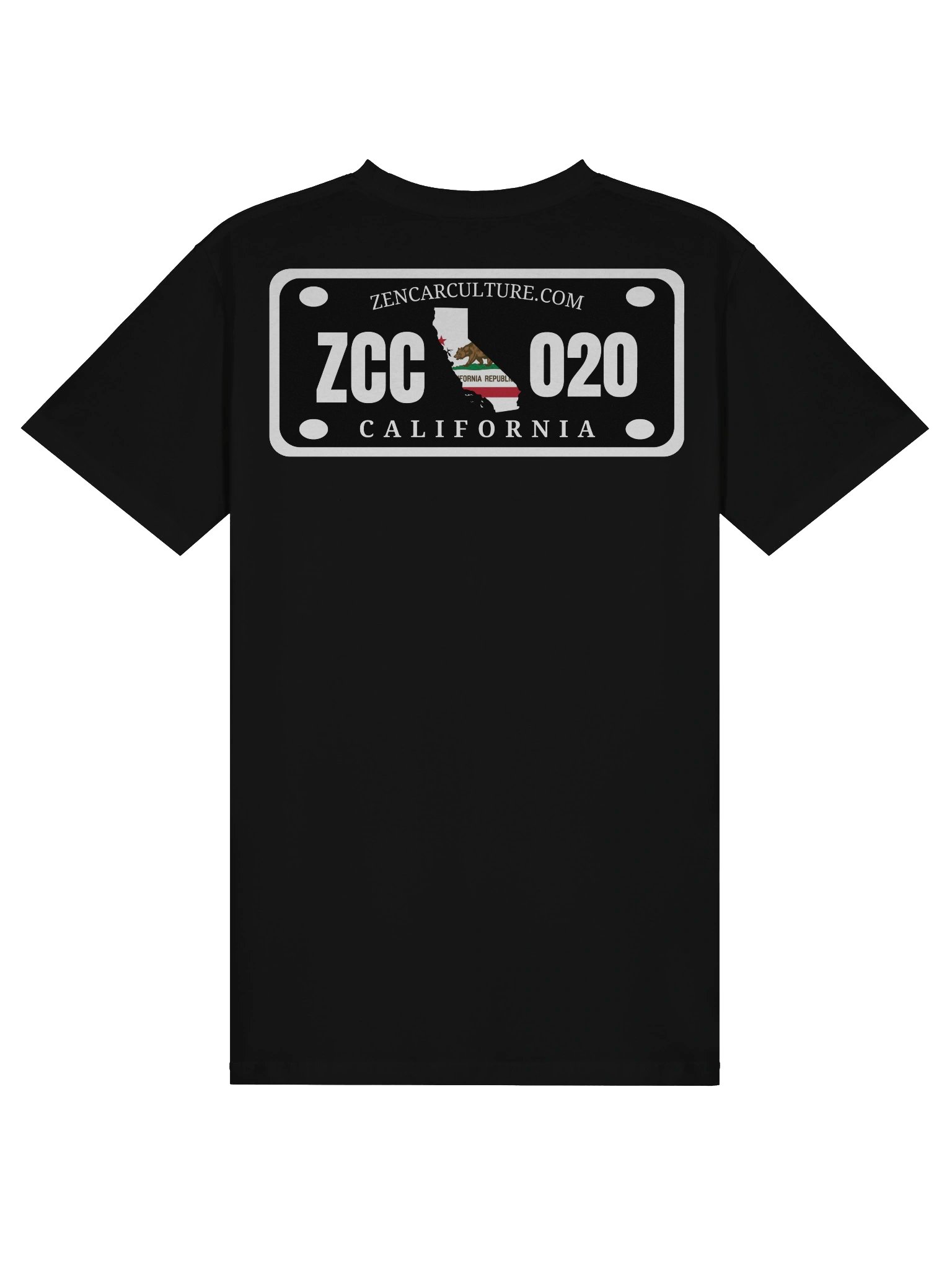 ZCC California License Plate Premium Tee product image (1)