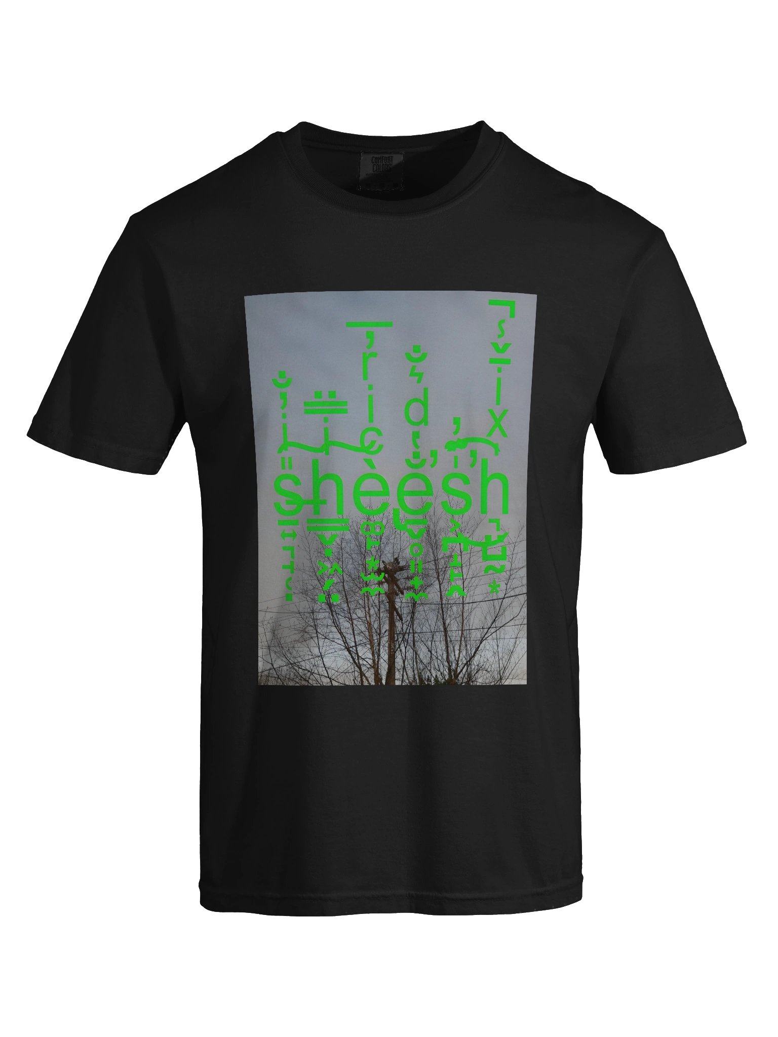 Sheesh Green Tree Graphic Tee product image (20)