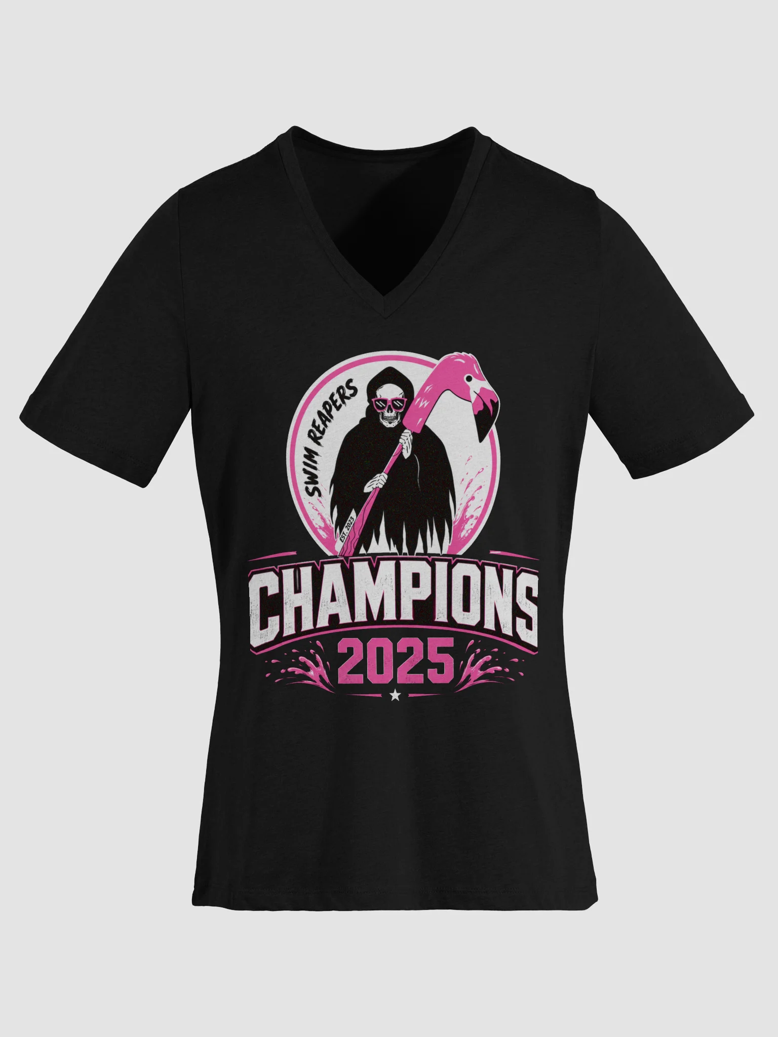 Swim Reaper Champions Ladies V-Neck product image (1)