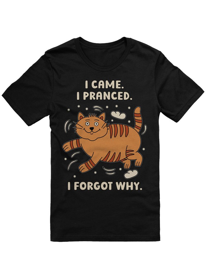 I Came. I Pranced. I Forgot Why. Cat Unisex T-shirt product image (1)