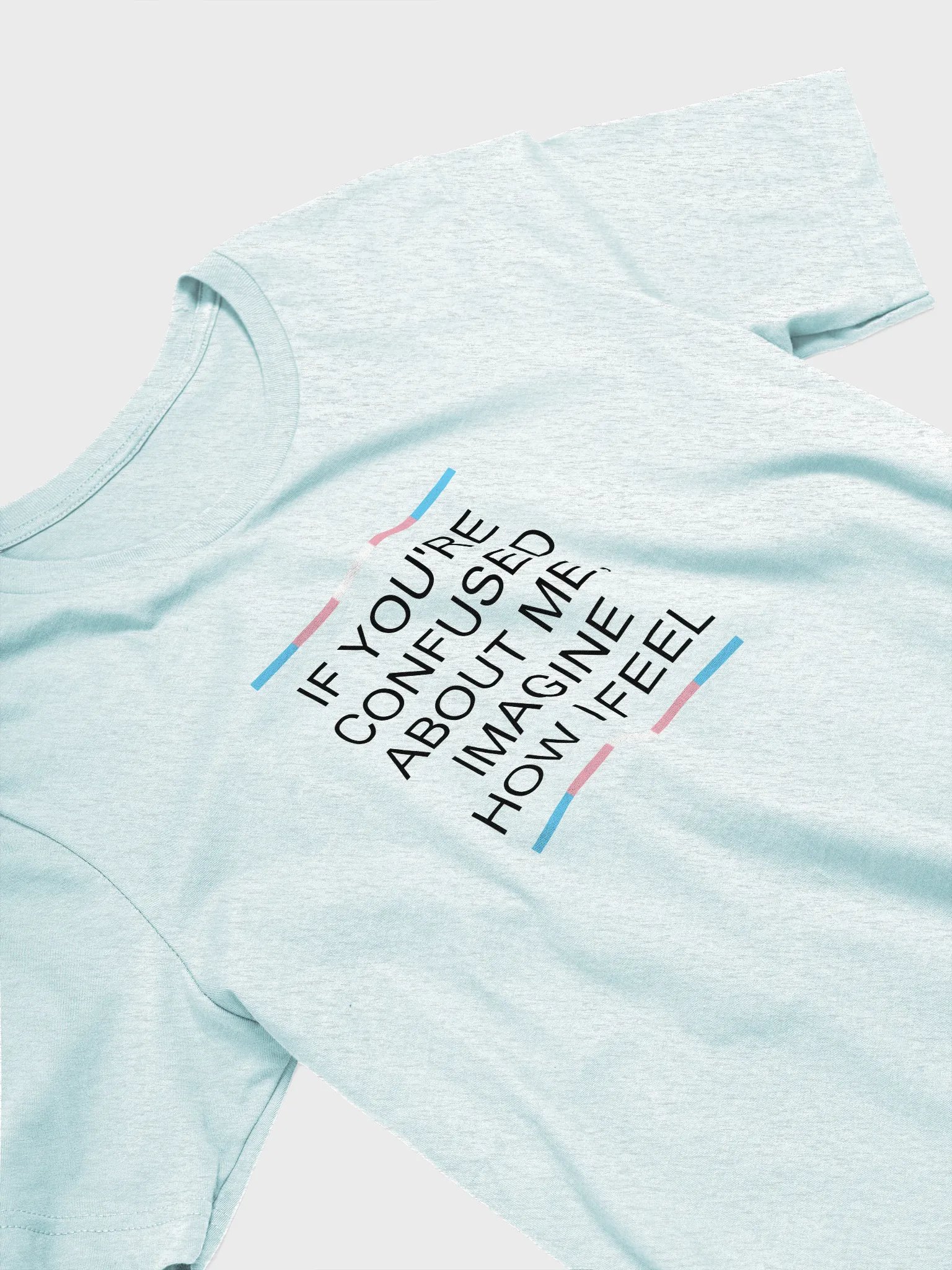 Confused Trans T-Shirt product image (3)