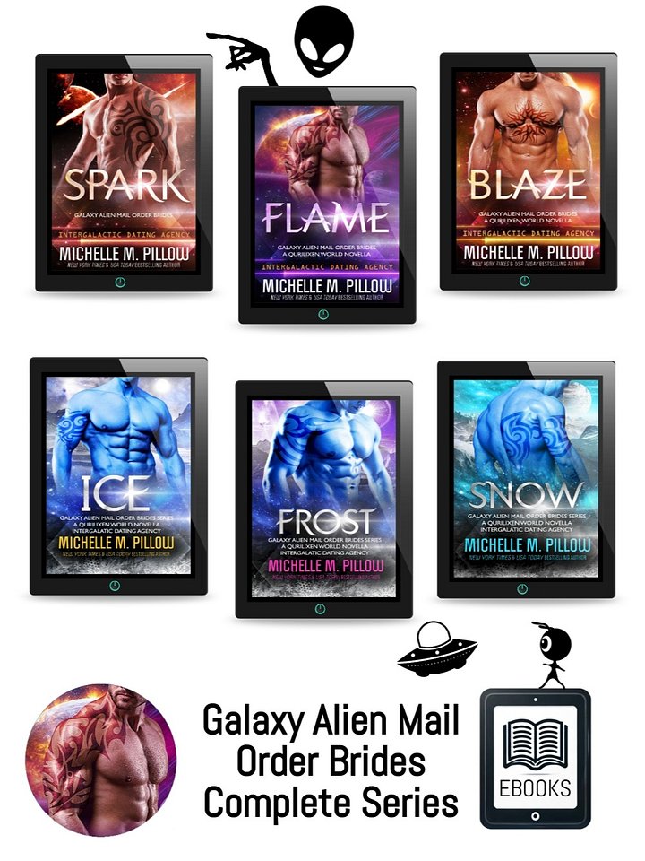 Galaxy Alien Mail Order Brides COMPLETE 6 Ebook Bundle product image (1)