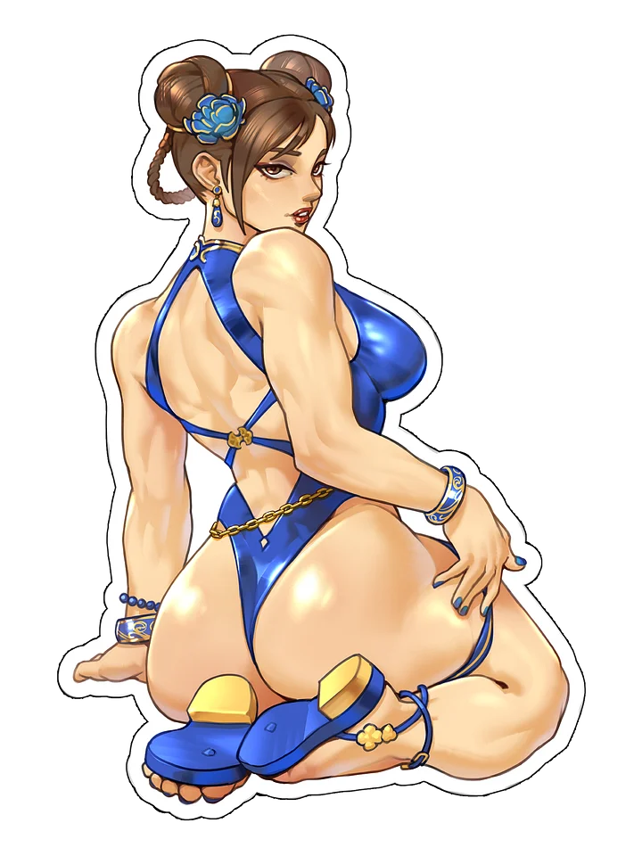 Summer Chun-Li Sticker product image (1)