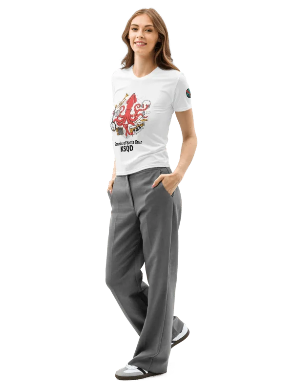 KSQD “Sounds of Santa Cruz” Premium Stretch Tee product image (3)