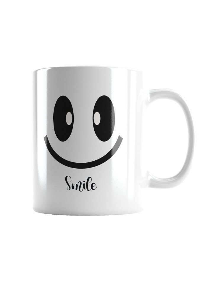 Smile Mug – Cute and Funny Face Coffee Cup, Adorable Gift Idea product image (2)