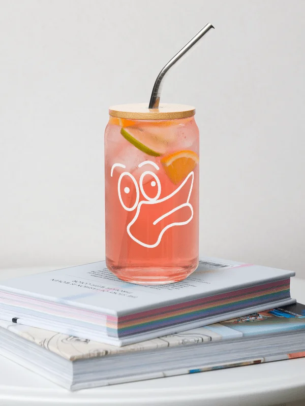 "Ducc Face" Can Shaped Glass product image (9)