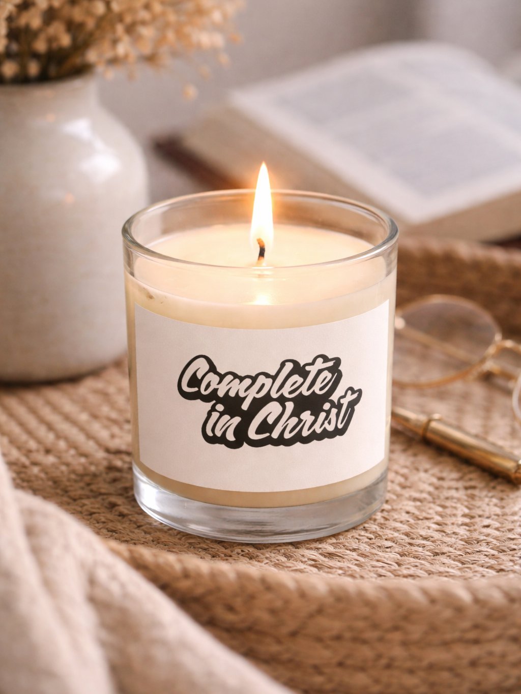 Complete in Christ Soy Candle product image (1)