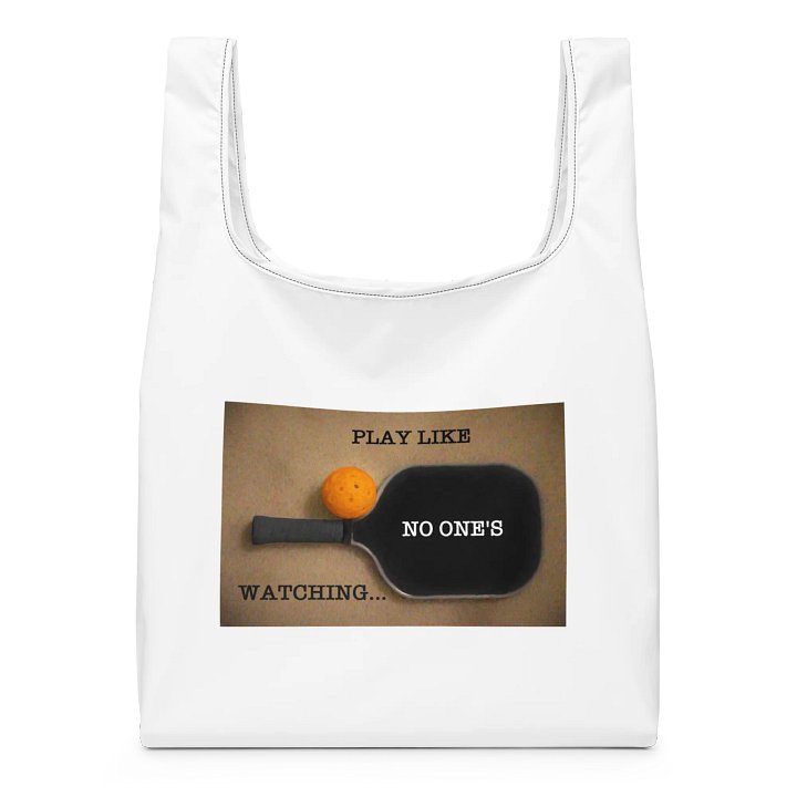 Play like no one's watching - Over Print Shopping Bag product image (1)