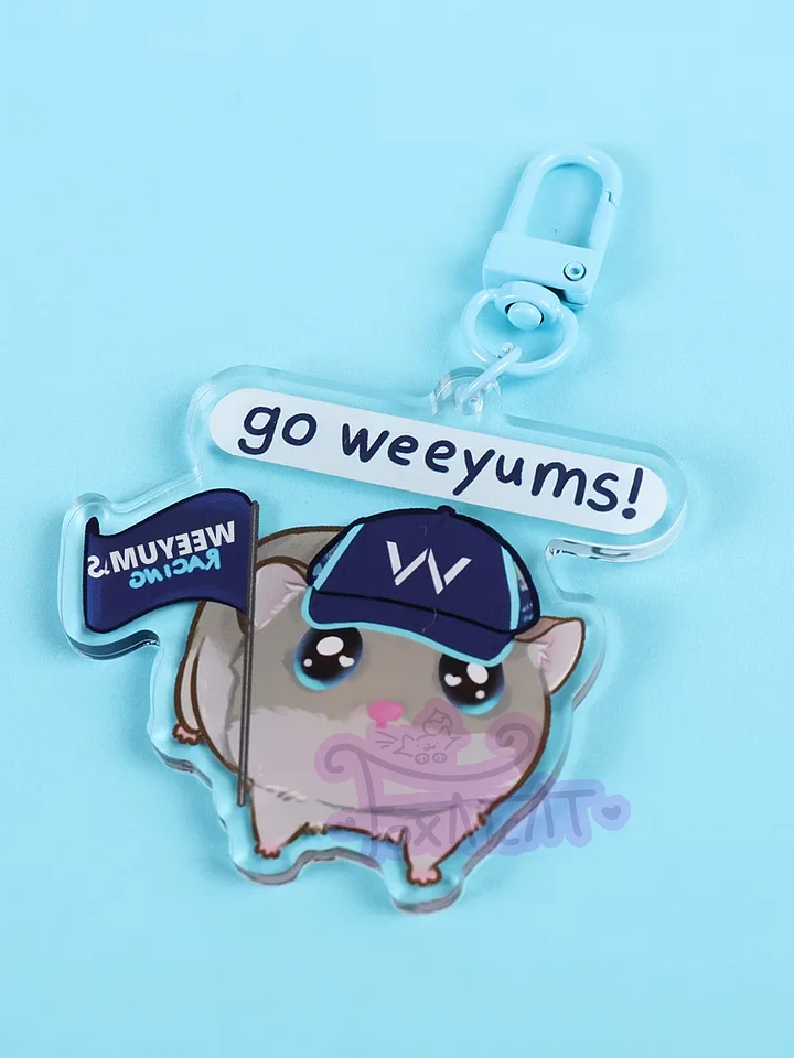 Go weeyums acrylic keychain product image (2)