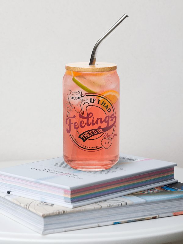 Paws Off My Heart - Can-Shaped Glass product image (1)