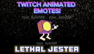 Twitch Animated Emote LETHAL JESTER product image (2)