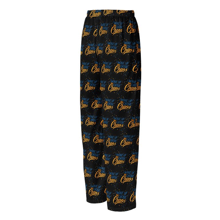 Woke Up and Chose Chaos Women's Pajama Pants product image (2)