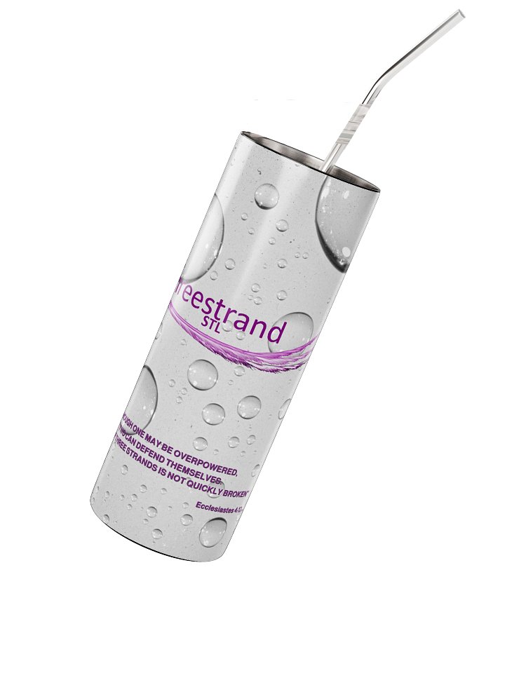 Threestrand Stainless Steel Tumbler product image (2)