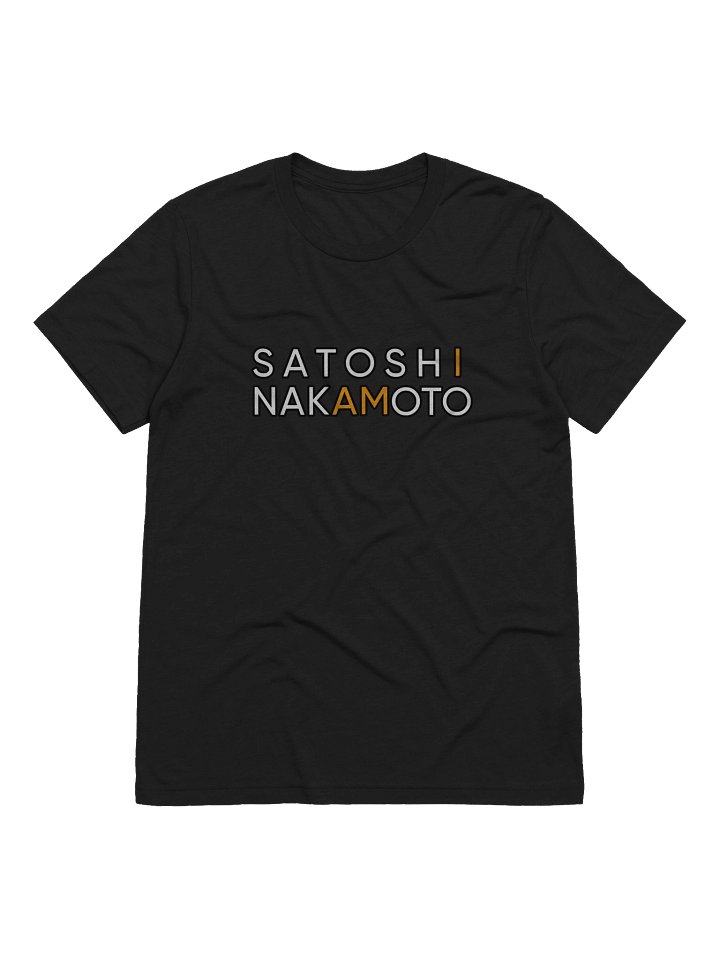 I Am Satoshi Tee product image (2)