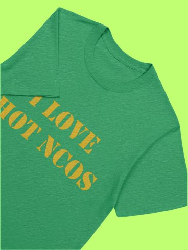 I LOVE HOT NCOS SKIVVY SHIRT product image (2)