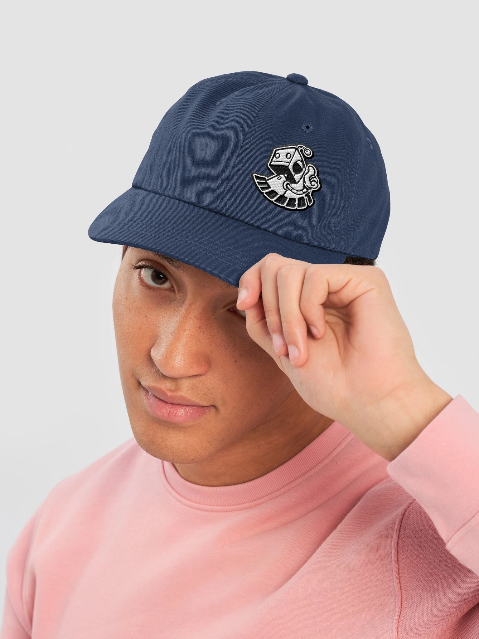 ModBot Robot B&W Hat product image (15)