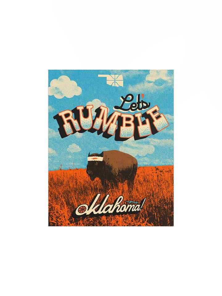 Let's Rumble Art Print product image (1)