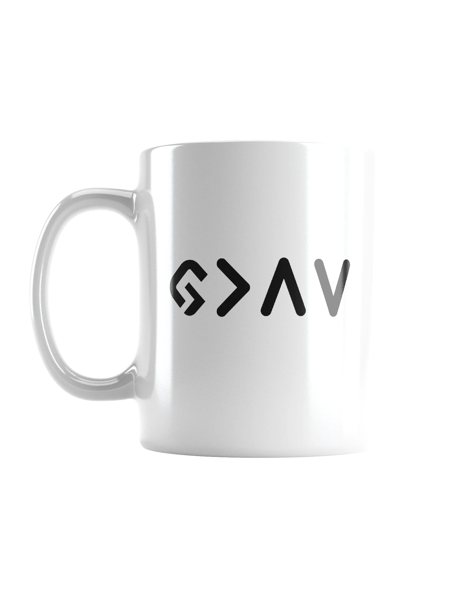 God is Greater Symbol Ceramic Mug – The Faith Habit Collection product image (3)